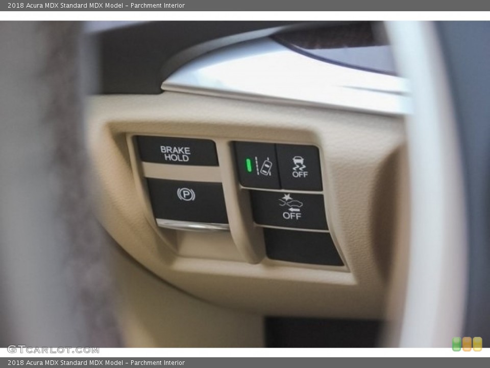 Parchment Interior Controls for the 2018 Acura MDX  #124698405