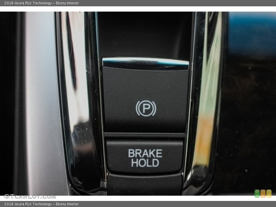 Ebony Interior Controls for the 2018 Acura RLX Technology #124699062