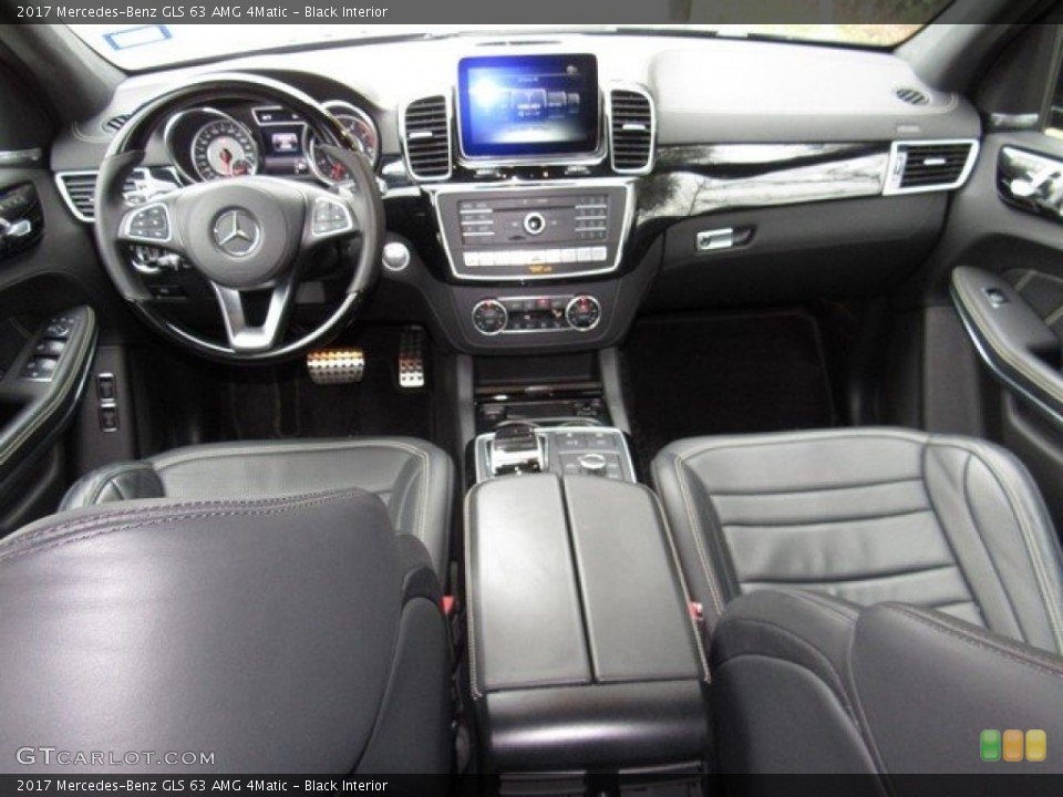 Black Interior Dashboard for the 2017 Mercedes-Benz GLS 63 AMG 4Matic #124709689