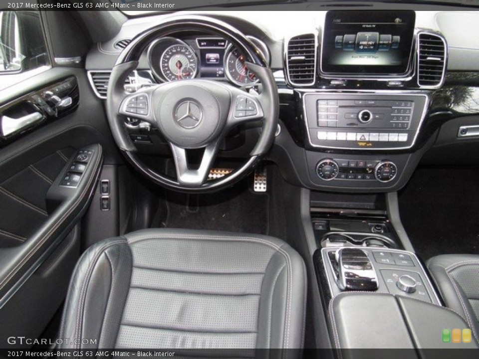 Black Interior Dashboard for the 2017 Mercedes-Benz GLS 63 AMG 4Matic #124709890