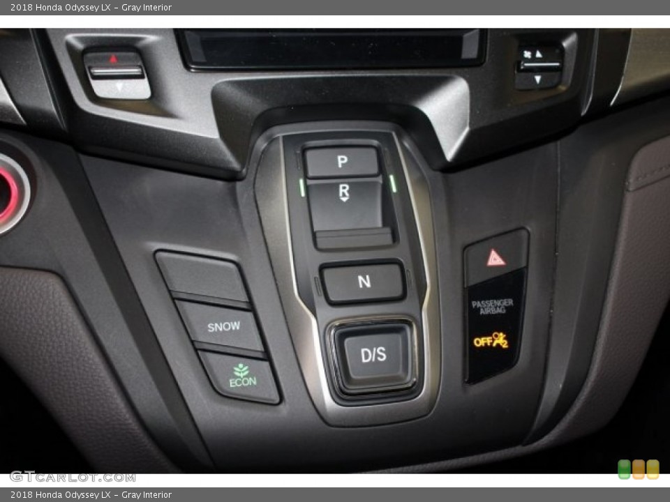 Gray Interior Transmission for the 2018 Honda Odyssey LX #124711594