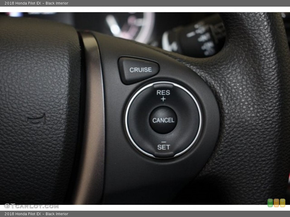 Black Interior Controls for the 2018 Honda Pilot EX #124711921