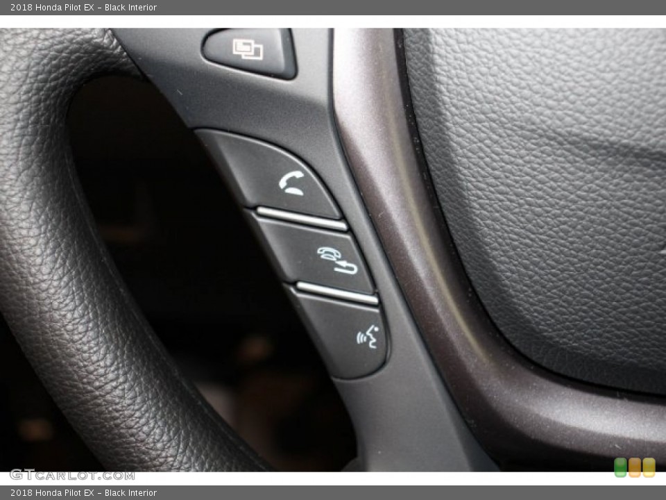 Black Interior Controls for the 2018 Honda Pilot EX #124711942