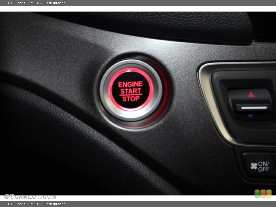 Black Interior Controls for the 2018 Honda Pilot EX #124712014