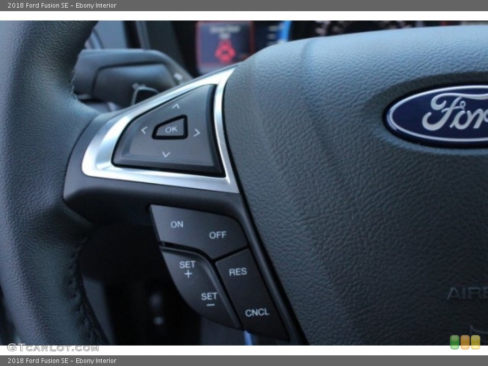 Ebony Interior Controls for the 2018 Ford Fusion SE #124716490