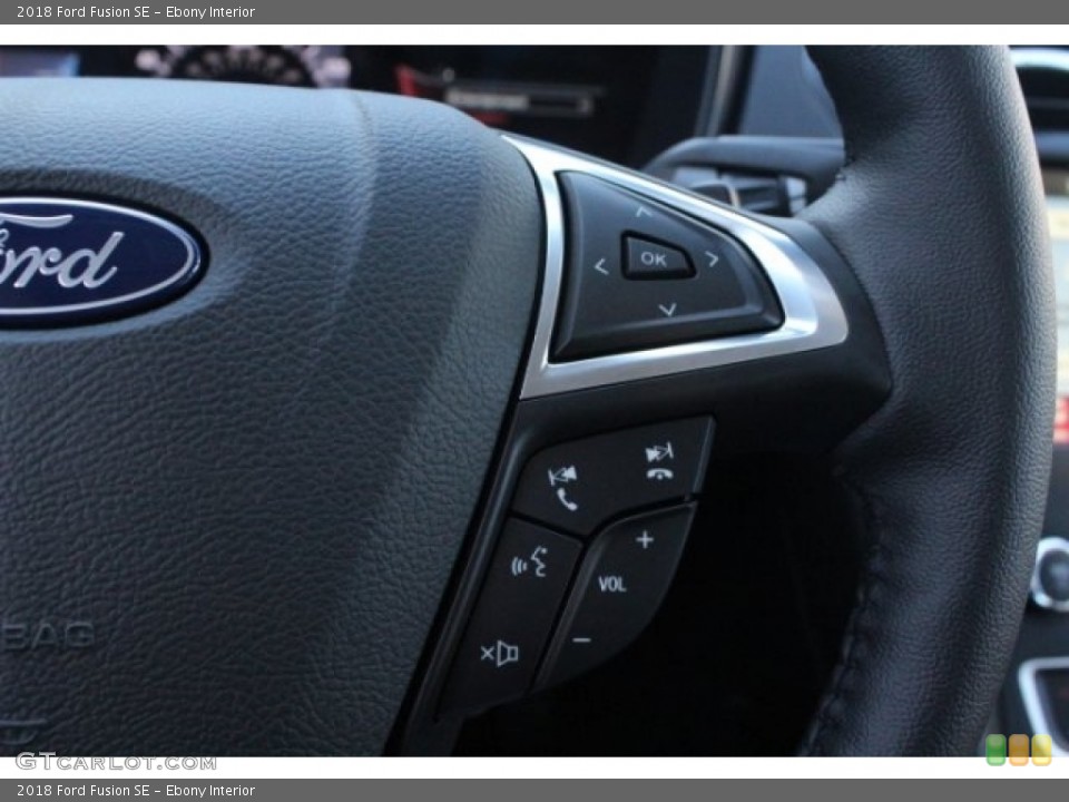 Ebony Interior Controls for the 2018 Ford Fusion SE #124716499