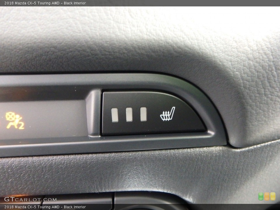 Black Interior Controls for the 2018 Mazda CX-5 Touring AWD #124717300