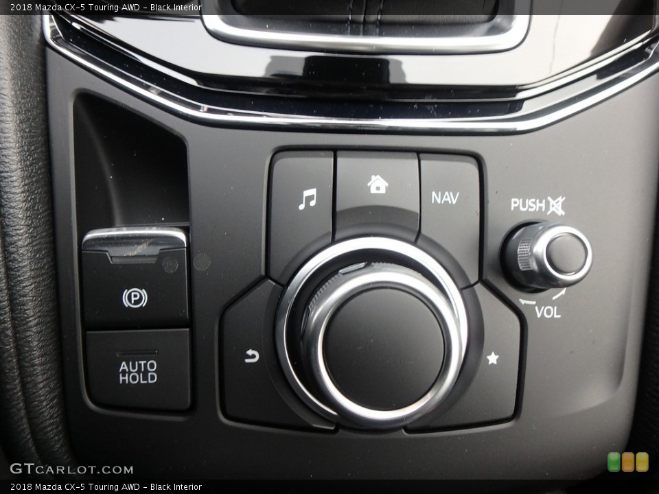 Black Interior Controls for the 2018 Mazda CX-5 Touring AWD #124717333