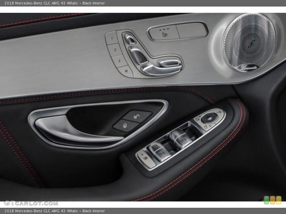 Black Interior Controls for the 2018 Mercedes-Benz GLC AMG 43 4Matic #124720045