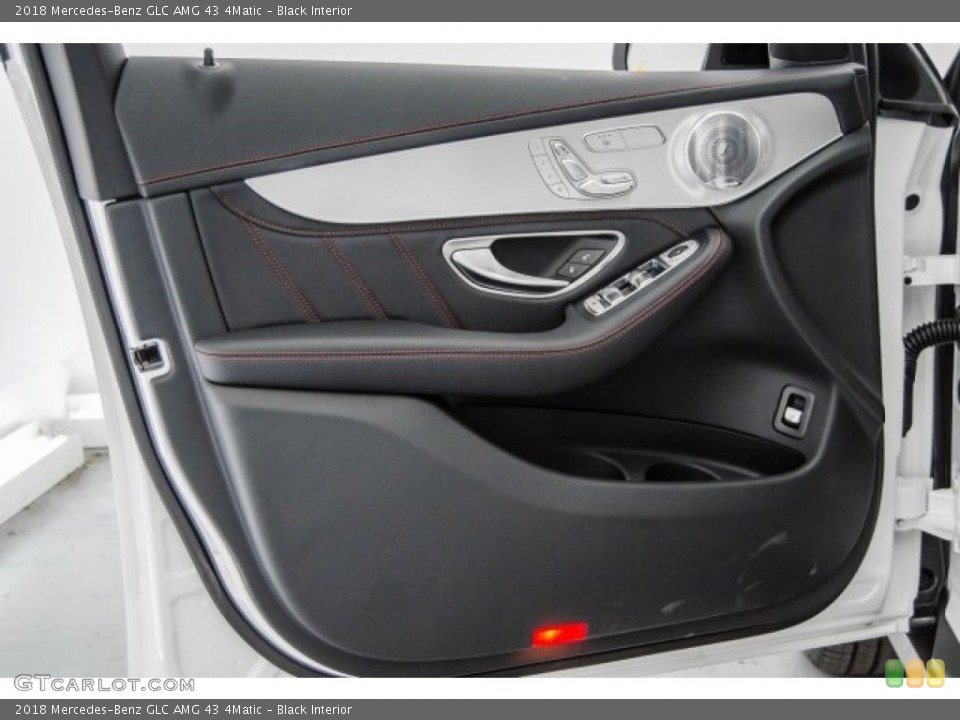 Black Interior Door Panel for the 2018 Mercedes-Benz GLC AMG 43 4Matic #124720063