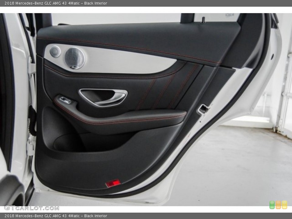 Black Interior Door Panel for the 2018 Mercedes-Benz GLC AMG 43 4Matic #124720147