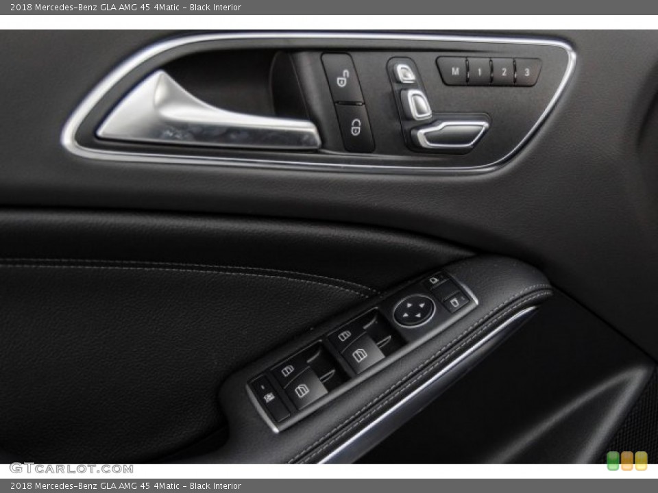 Black Interior Door Panel for the 2018 Mercedes-Benz GLA AMG 45 4Matic #124722604