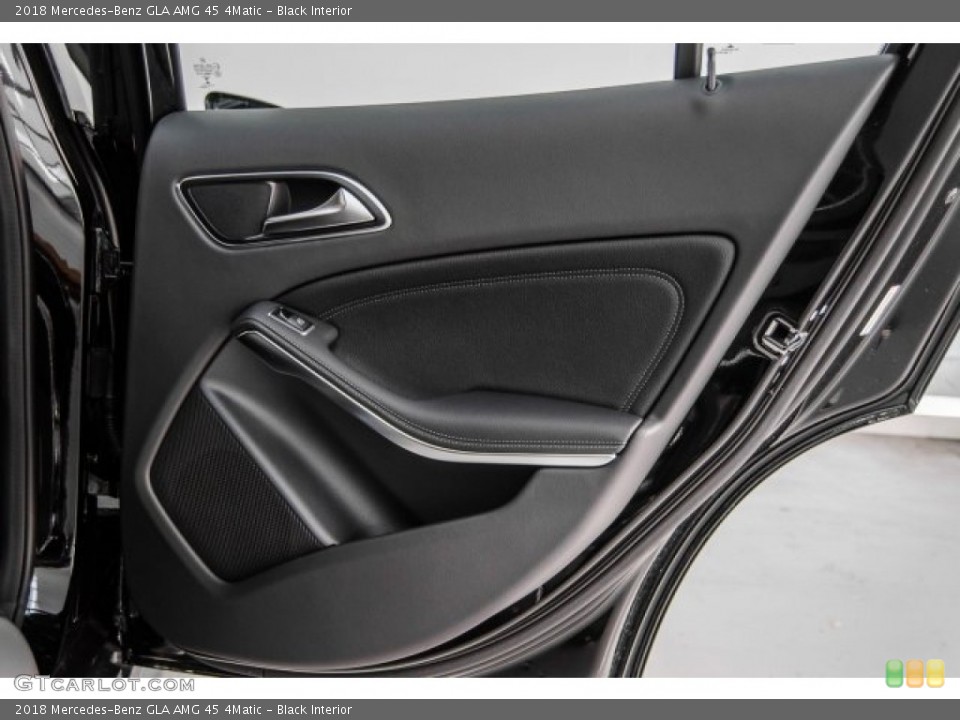 Black Interior Door Panel for the 2018 Mercedes-Benz GLA AMG 45 4Matic #124722709