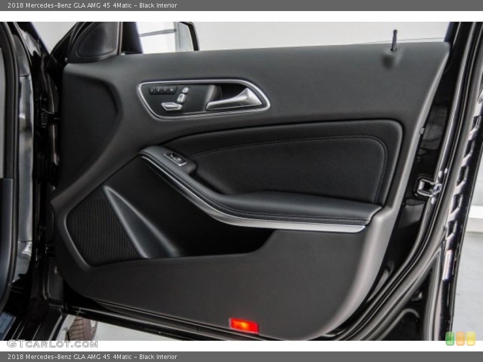 Black Interior Door Panel for the 2018 Mercedes-Benz GLA AMG 45 4Matic #124722770
