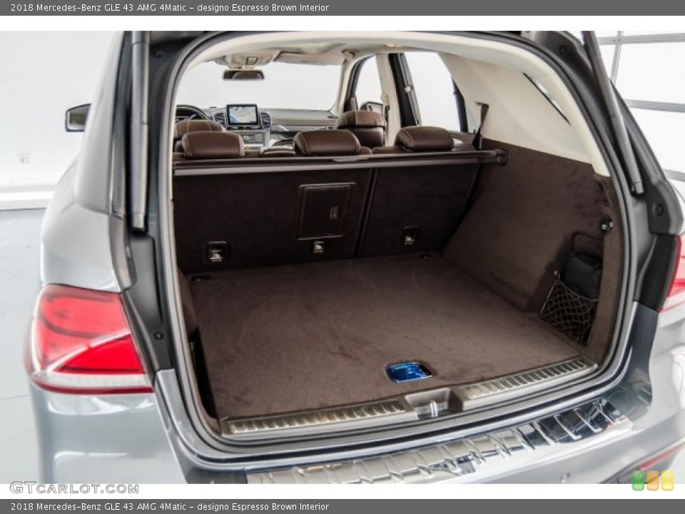 designo Espresso Brown Interior Trunk for the 2018 Mercedes-Benz GLE 43 AMG 4Matic #124733242