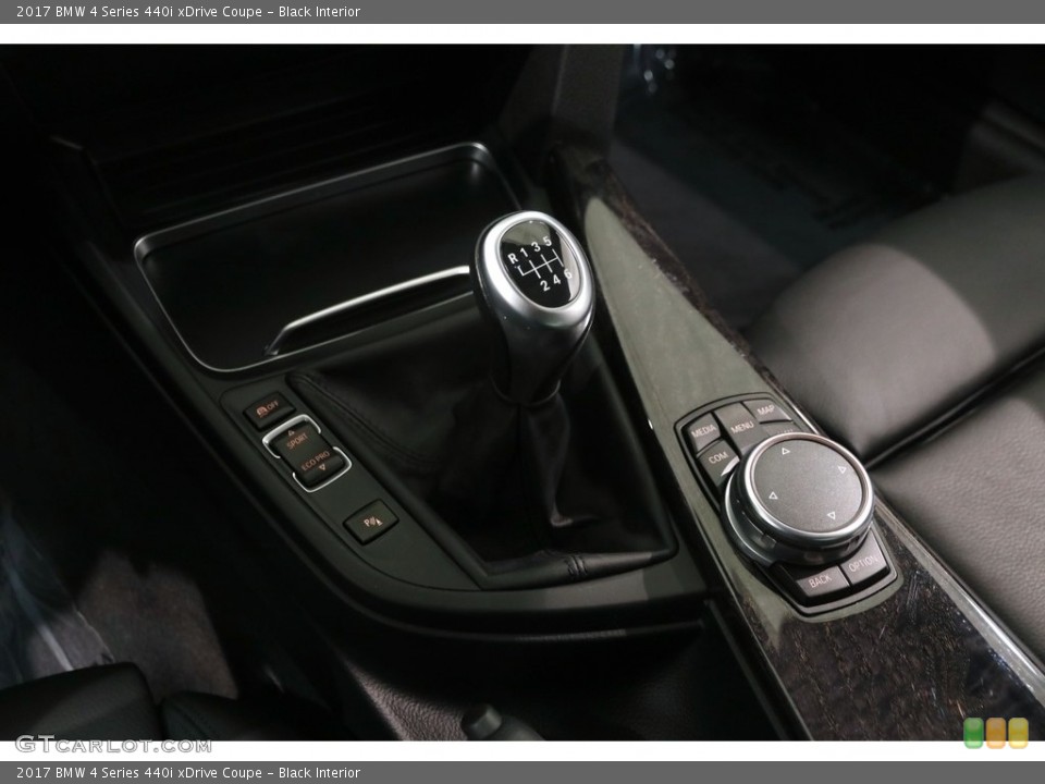 Black Interior Transmission for the 2017 BMW 4 Series 440i xDrive Coupe #124739885