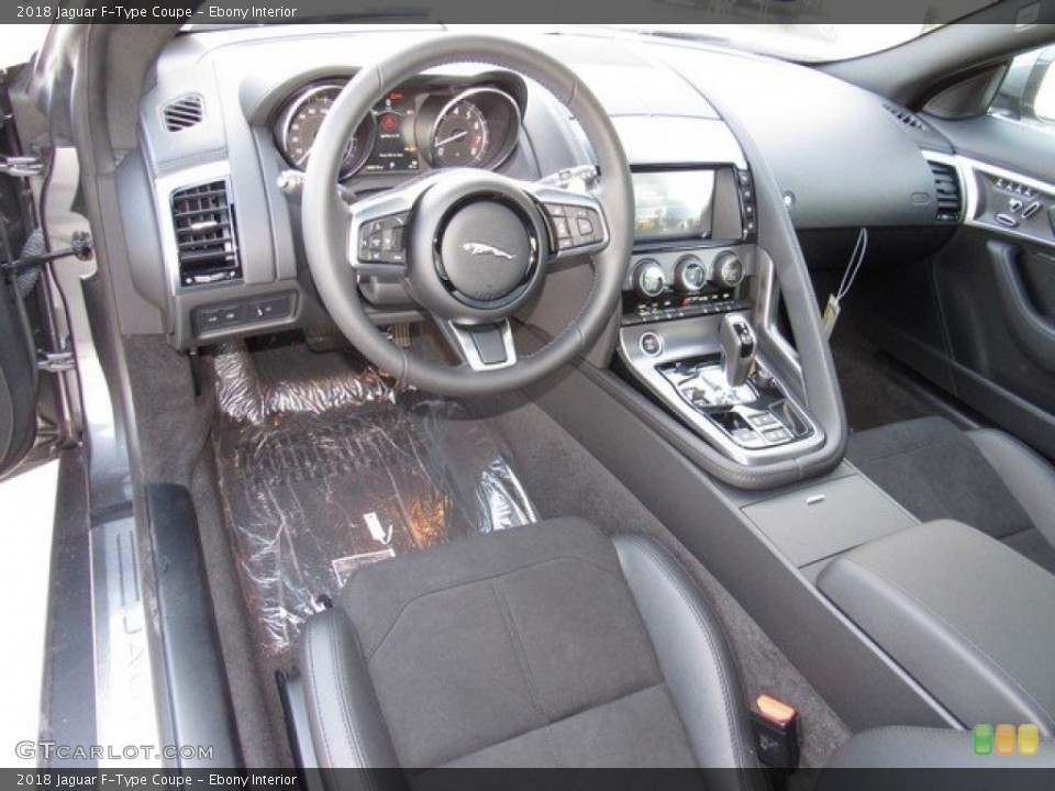 Ebony Interior Photo for the 2018 Jaguar F-Type Coupe #124744617