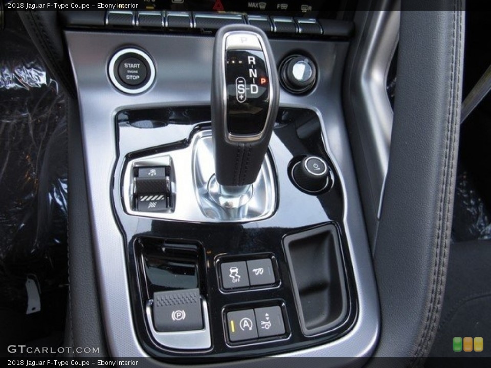 Ebony Interior Transmission for the 2018 Jaguar F-Type Coupe #124744982