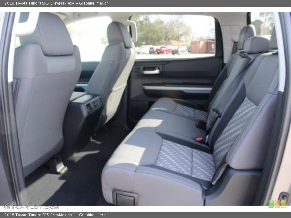 Graphite Interior Rear Seat for the 2018 Toyota Tundra SR5 CrewMax 4x4 #124758590