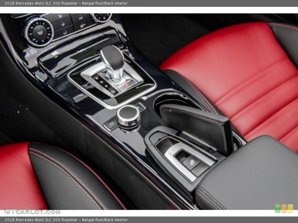 Bengal Red/Black Interior Transmission for the 2018 Mercedes-Benz SLC 300 Roadster #124772492