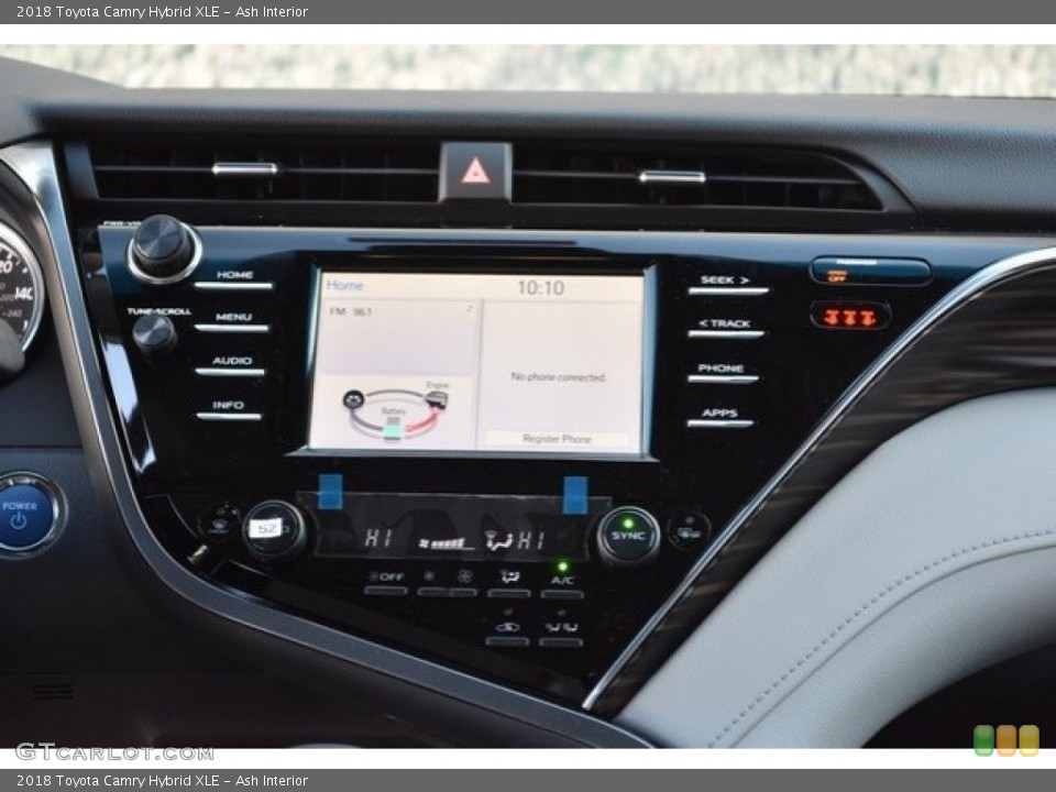 Ash Interior Controls for the 2018 Toyota Camry Hybrid XLE #124780763