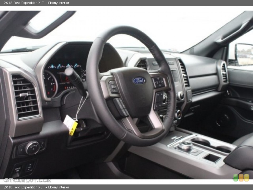 Ebony Interior Photo for the 2018 Ford Expedition XLT #124783991