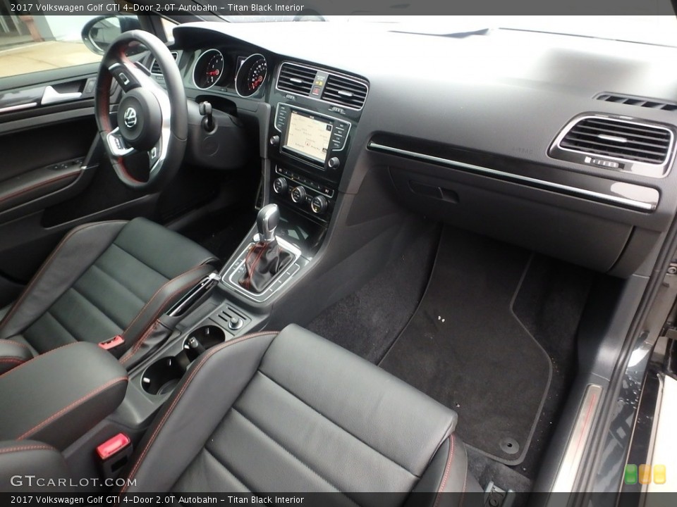 Titan Black Interior Photo for the 2017 Volkswagen Golf GTI 4-Door 2.0T Autobahn #124792614