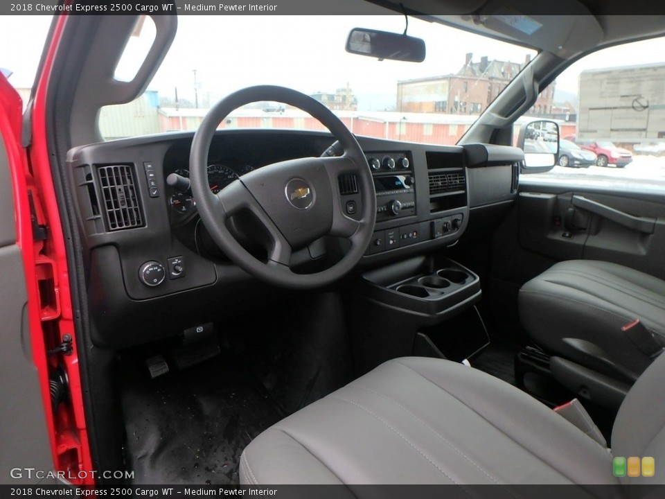 Medium Pewter Interior Photo for the 2018 Chevrolet Express 2500 Cargo WT #124816411