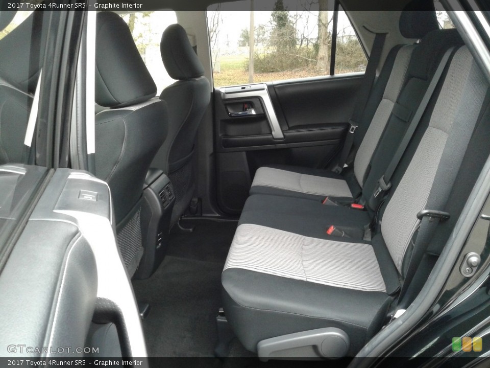Graphite Interior Rear Seat for the 2017 Toyota 4Runner SR5 #124828831