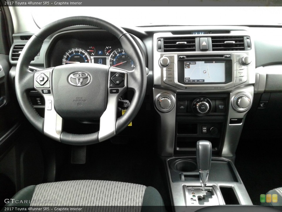 Graphite Interior Dashboard for the 2017 Toyota 4Runner SR5 #124829077