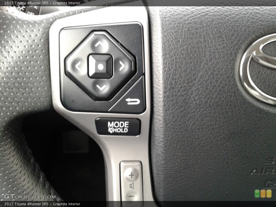 Graphite Interior Controls for the 2017 Toyota 4Runner SR5 #124829107