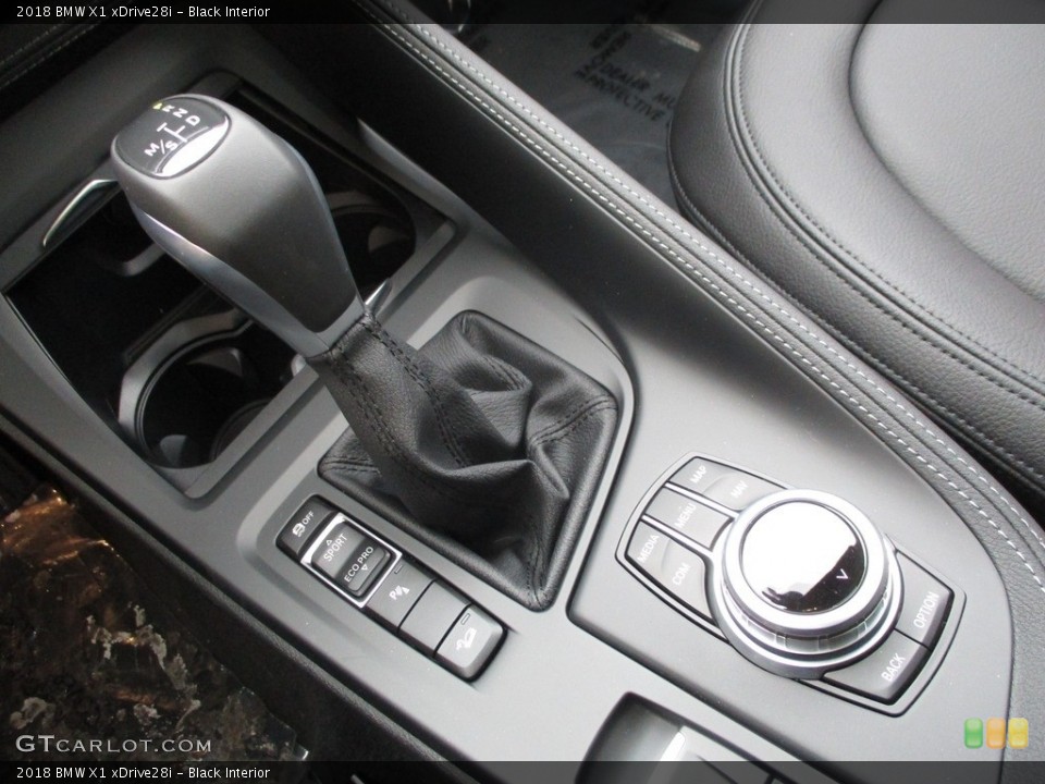Black Interior Transmission for the 2018 BMW X1 xDrive28i #124829788