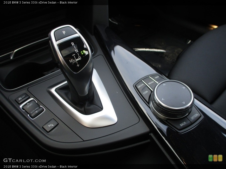 Black Interior Transmission for the 2018 BMW 3 Series 330i xDrive Sedan #124830796