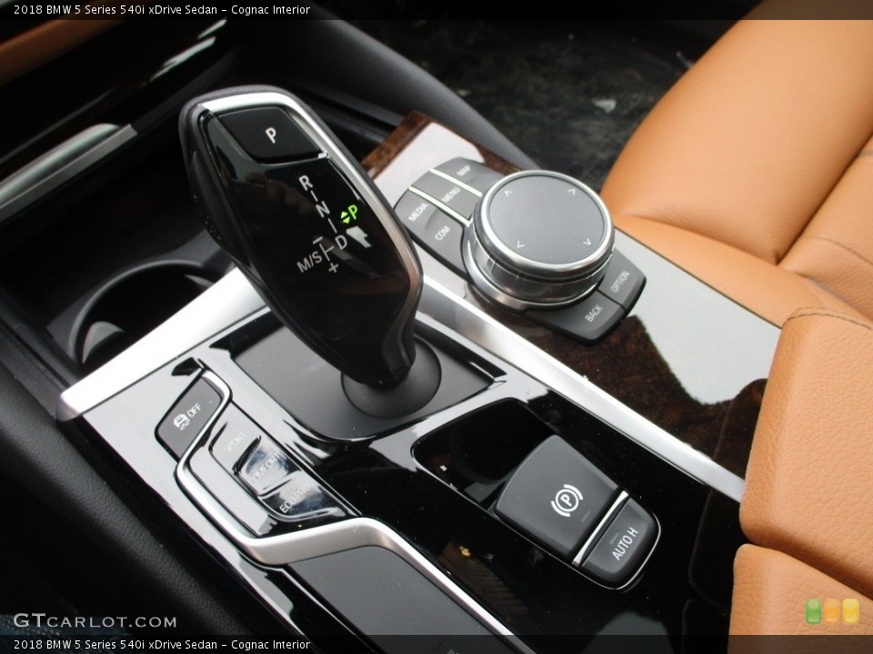 Cognac Interior Transmission for the 2018 BMW 5 Series 540i xDrive Sedan #124831309