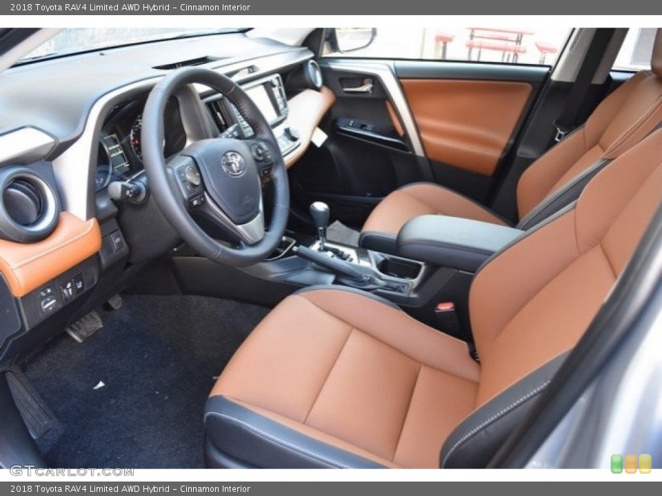 Cinnamon Interior Photo for the 2018 Toyota RAV4 Limited AWD Hybrid #124831513