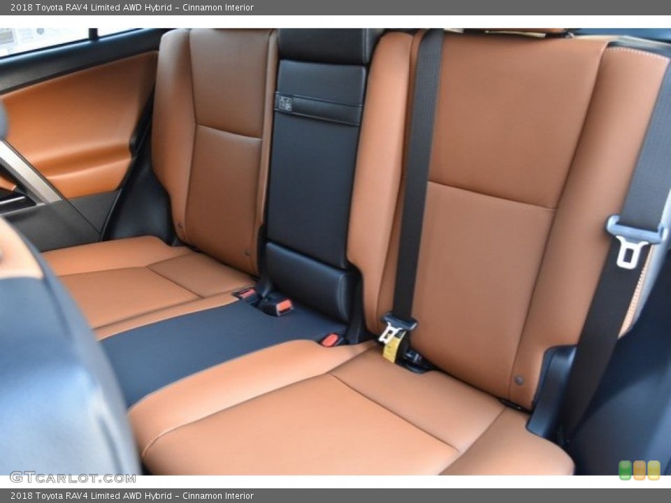 Cinnamon Interior Rear Seat for the 2018 Toyota RAV4 Limited AWD Hybrid #124831544
