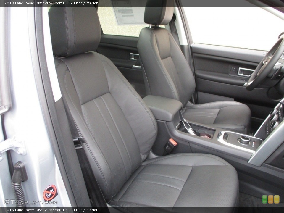 Ebony Interior Front Seat for the 2018 Land Rover Discovery Sport HSE #124831693