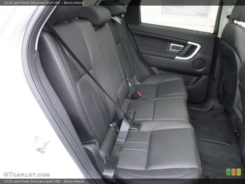 Ebony Interior Rear Seat for the 2018 Land Rover Discovery Sport HSE #124831717