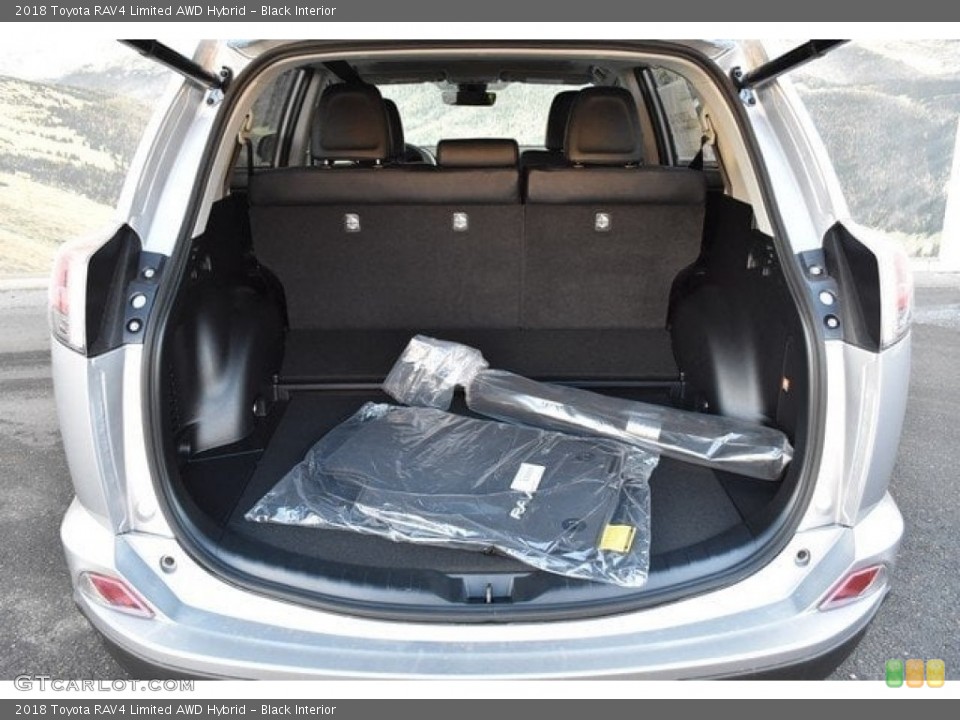 Black Interior Trunk for the 2018 Toyota RAV4 Limited AWD Hybrid #124831720