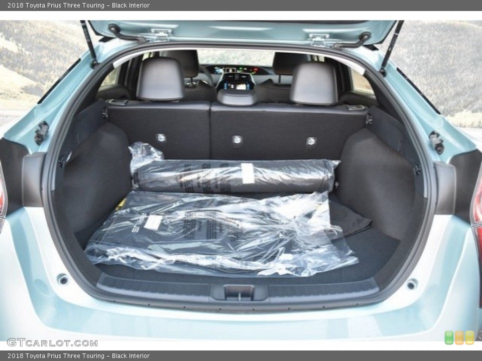 Black Interior Trunk for the 2018 Toyota Prius Three Touring #124832692