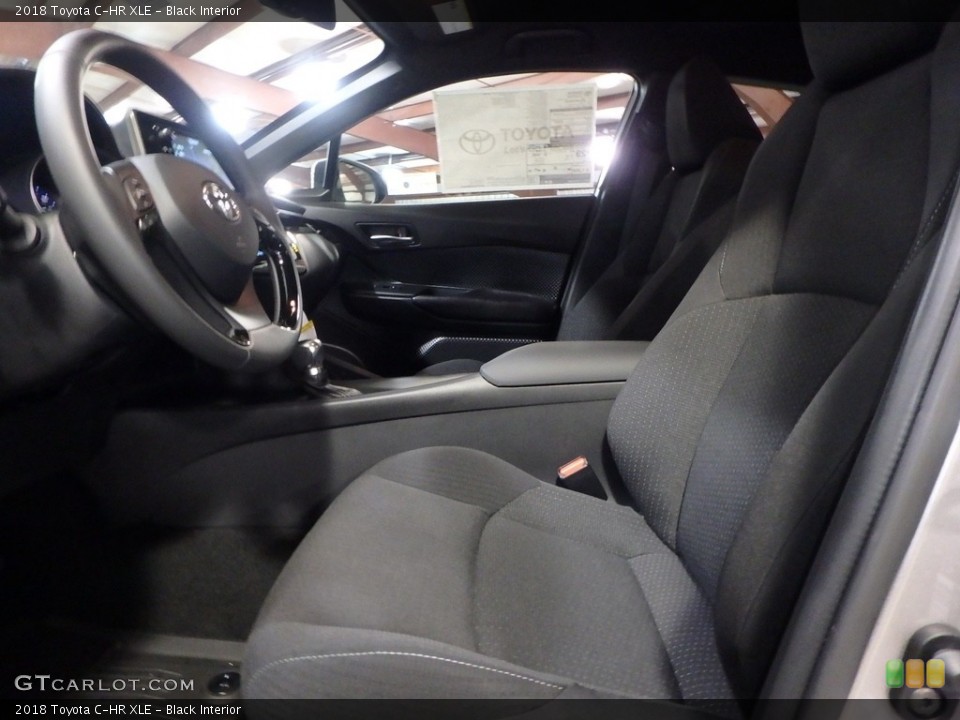 Black Interior Front Seat for the 2018 Toyota C-HR XLE #124839133