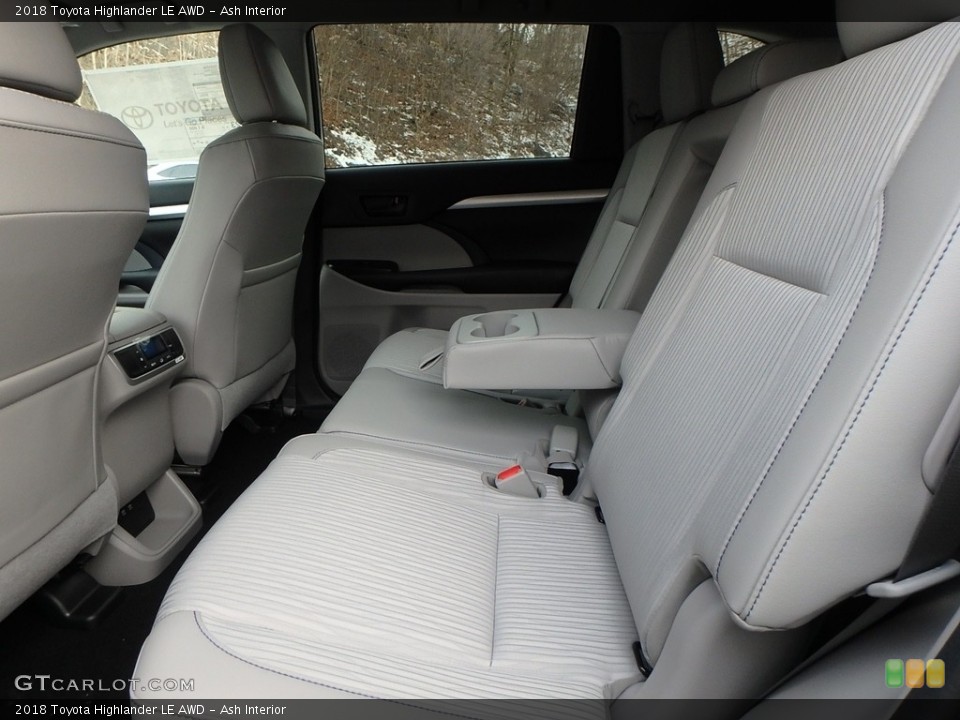 Ash Interior Rear Seat for the 2018 Toyota Highlander LE AWD #124840423