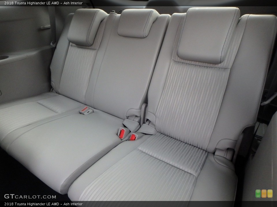Ash Interior Rear Seat for the 2018 Toyota Highlander LE AWD #124840444