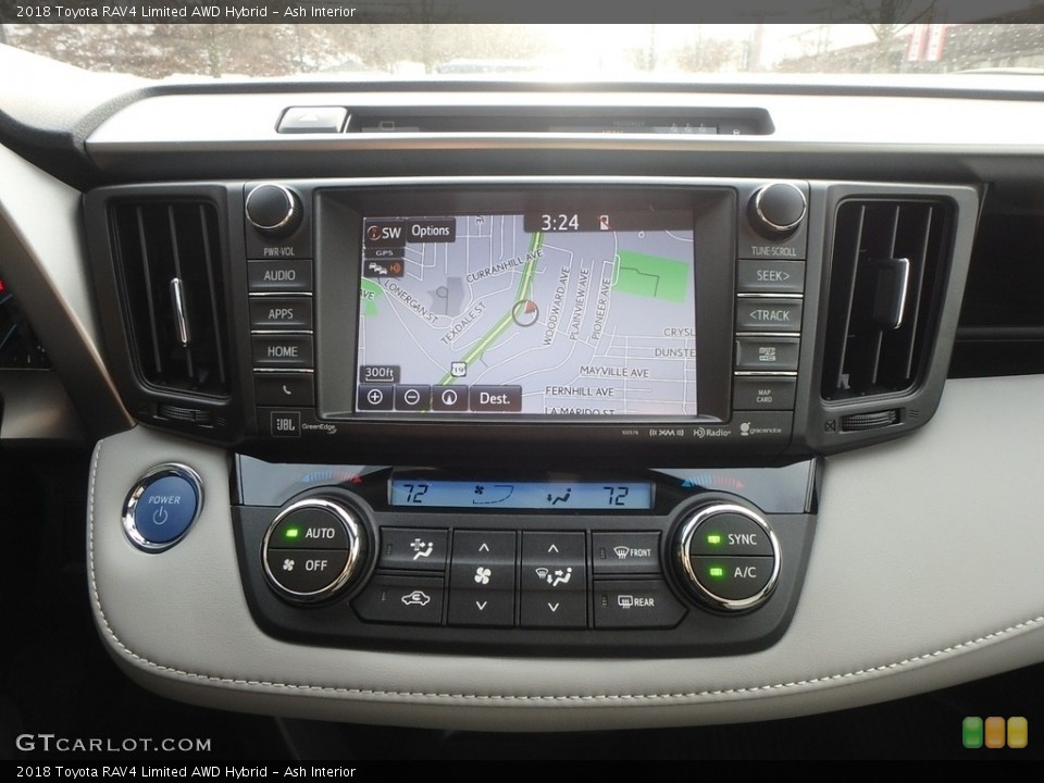 Ash Interior Navigation for the 2018 Toyota RAV4 Limited AWD Hybrid #124841104