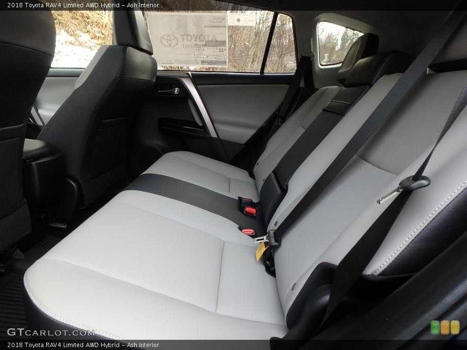 Ash Interior Rear Seat for the 2018 Toyota RAV4 Limited AWD Hybrid #124841248