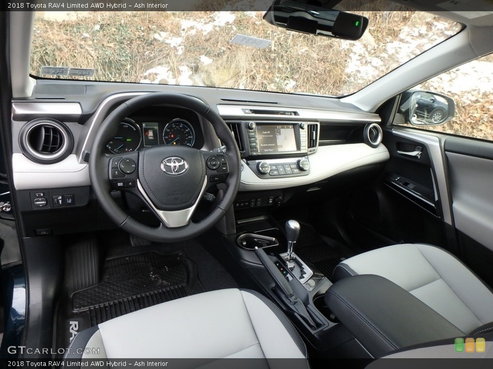 Ash Interior Photo for the 2018 Toyota RAV4 Limited AWD Hybrid #124841266
