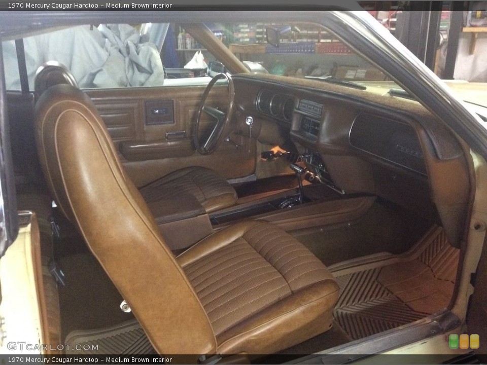 Medium Brown 1970 Mercury Cougar Interiors