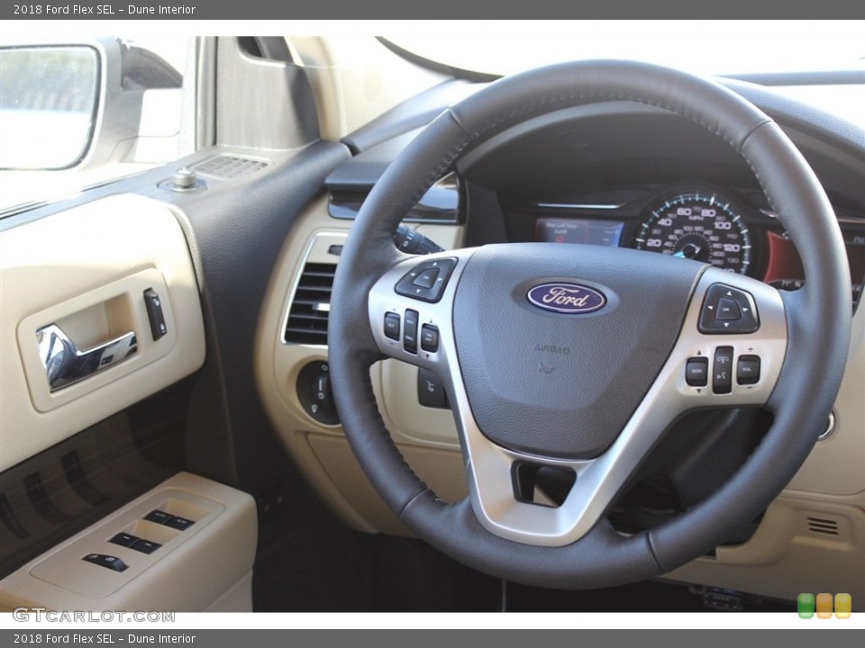 Dune Interior Steering Wheel for the 2018 Ford Flex SEL #124846227