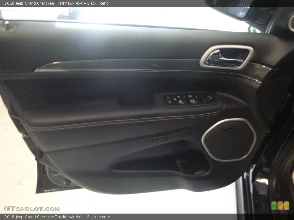 Black Interior Door Panel for the 2018 Jeep Grand Cherokee Trackhawk 4x4 #124856535