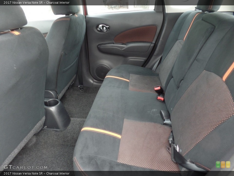 Charcoal Interior Rear Seat for the 2017 Nissan Versa Note SR #124873518